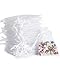 Organzasäckchen 50 sacchetti in organza, 7 x 9 cm, sacchetto regalo in organza, sacchetto per gioielli, sacchetti per matrimonio, sacchetti di lavanda, bomboniere nuziali immagine