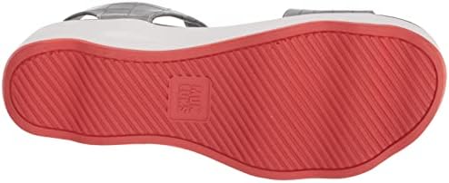 MUK LUKS womens Women's Roller Skate Sandal, Dusty Blue, 9 US | Image 3