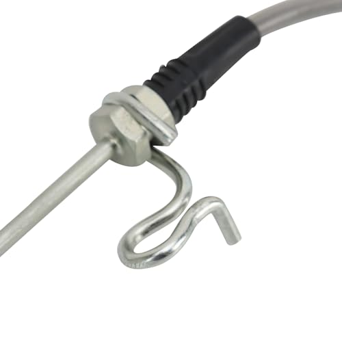 Image of TRQ Performance Rear Performance Brake Hose Set Compatible with 04-08 F-150 06-07 Mark LT