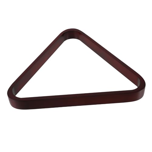 HANABASS Solid Wood Billiards Triangle Rack 57.2mm Triangle Frame English Ball Rack Storage Bracket for Billiards Table