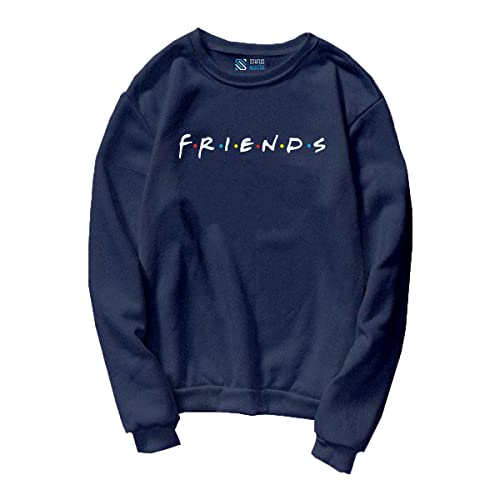 Image of Women's Cotton Round Neck Full Sleeves (W-SS-Friends)