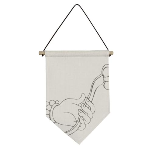 Toile suspendu ruyi art mural décor salon chambre style ligne dessin