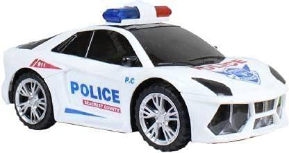 Friction Powered Police 3D Car Toy | Battery Operated car Kids Musical Toy and Rotation 3D Police CAR for Kids Bump and Go 3D Lights Police Car with Sound and Wheels for Kids Without Remote (B0977LN3DP) Amazon Price History, Amazon Price Tracker