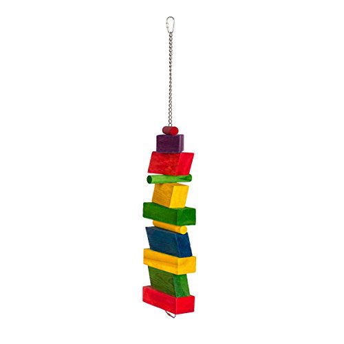 Image of Prevue Pet Products 60945 Bodacious Bites The Bridge Bird Toy, Multicolor