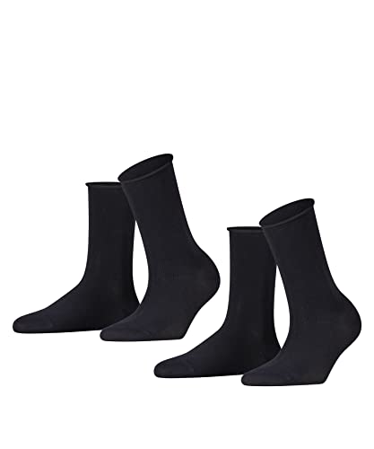 Image of FALKE Women's Happy Cotton Socks, 2 Pairs