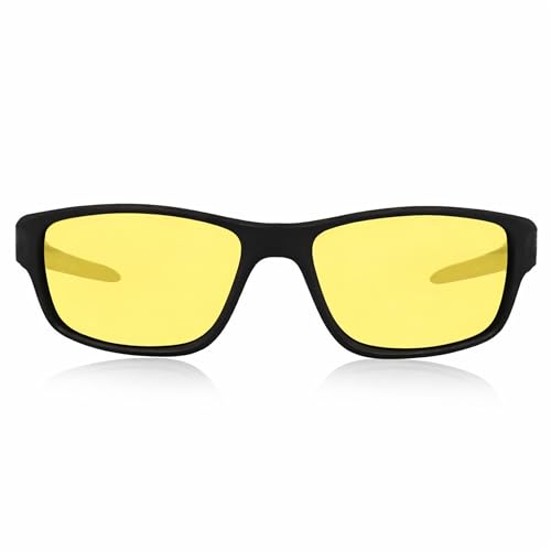 Image of Dervin UV Protected Yellow Lens Driving Polarized Sunglasses for Men & Women