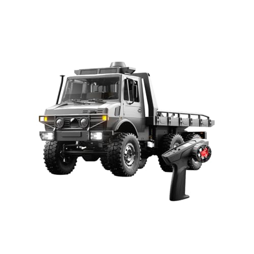 Image of 1 /18 RC Crawler, Full Proportional 6WD All-Terrain Remote Control Off-Road Emergency Truck, Gift for RC Climbing Car Enthusiasts and Collectors (Grey /C8823-YW-B)