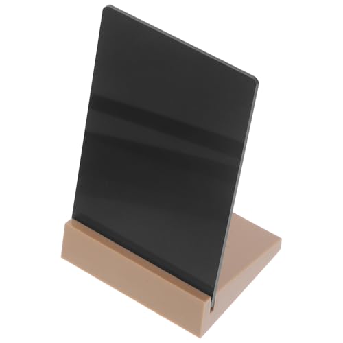 ERINGOGO Blackboard Decor Chalkboard Sign with Base Versatile Tabletop Memo Board for Weddings Parties and Home Decoration Lightweight Portable Design