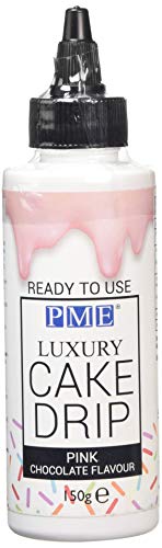 PME Pink Chocolate Cake Drip, 150 g (Pack of 1)