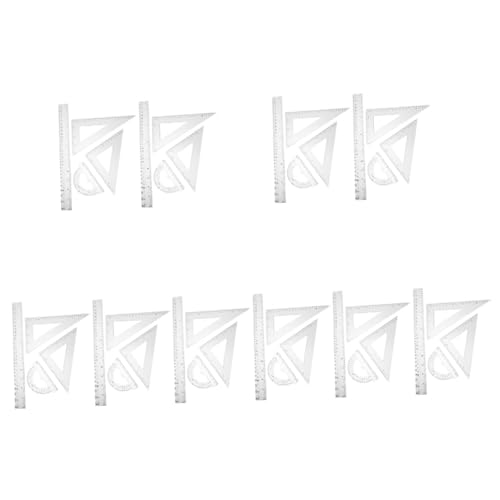 Règles géométriques transparentes et équerres pour le dessin d'architecture nomade