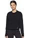 Produktbild PUMA Damen Fusion Cropped Crew Sweat Sweatshirt, Cotton Black, L