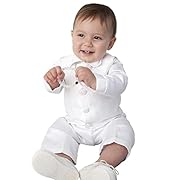 4 части костюм за кръщене в бяло, размер 12-18...