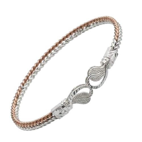 Image of Parasmoni Elegant Silver Noya Bangle
