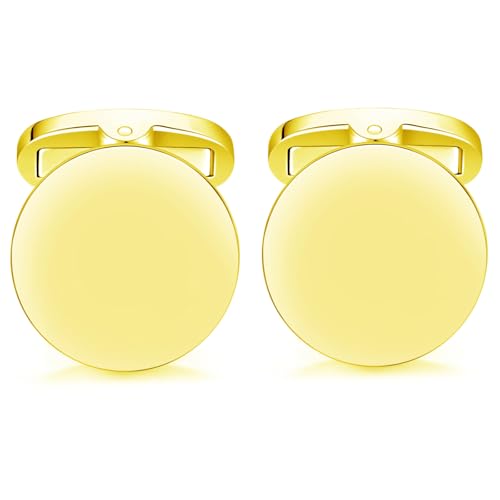Mancuernillas redondas HONEY BEAR para hombre con caja miniatura 2
