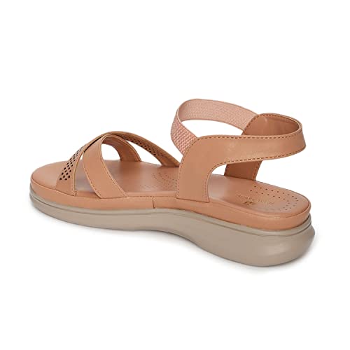 Image of Marc Loire Women's Comfortable Slip on Casual Open Toe Flats Sandals