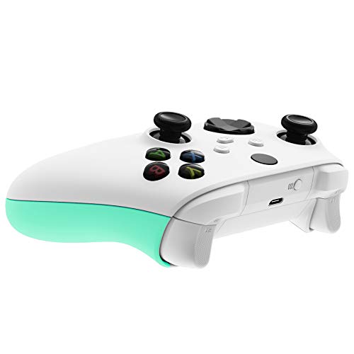 Image of eXtremeRate DIY Controller Grip for Xbox Series X & S, Mint Green Replacement Left Right Side Rails, Replacement Parts Handles Rear Shell for Xbox Core Wireless Controller [Controller Excluded]