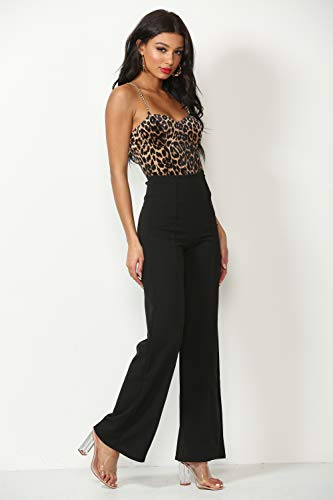 Cemi Ceri Women’s High Waist Wide Leg Dress Pants – Elegant Work Trousers, Office & Casual Wear, Flared Business Slacks3