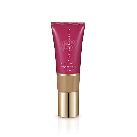 Base Líquida Niina Secrets Hidra Glow Cor 55 30ml