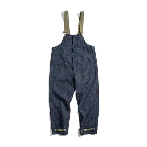 Pantalones vintage con correa de algodón, jeans rectos rojos de media estación