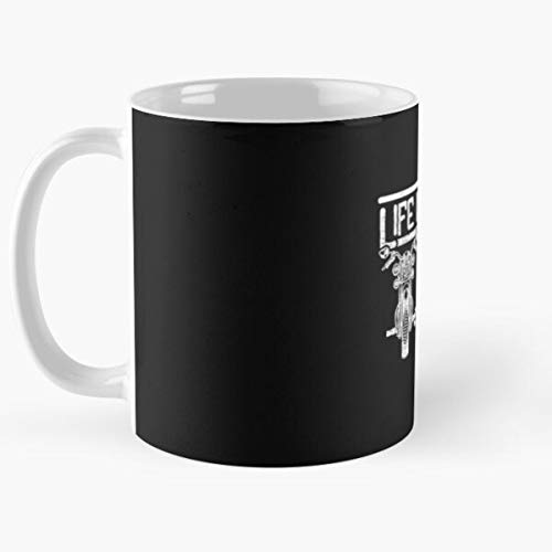 Stunts Motocross Near And Enduro Bike Shop Motorbike Me Helmet Motorcycle Biker Gear The best 11oz White marble ceramic coffee mug