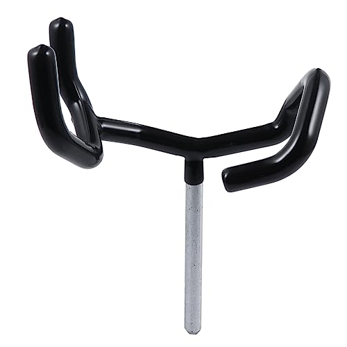 OSALADI マイクブームブラケット 立つ コンデンサーマイクスタンド ホルダー オーディオブームクレードルスタンド パラ Usbマイク ブームポールクランプ プラスチック Black