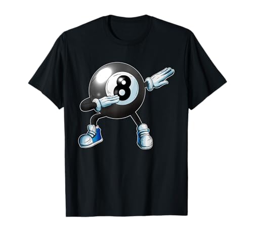 Billardspieler Billardmannschaft Billardfan Kugel 8 Billard T-Shirt
