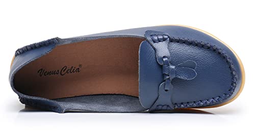 Image of VenusCelia Women's Decoration Comfy Walking Flat Loafer