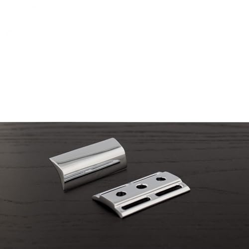 West Coast Shaving Lithe Safety Razor Head Designed by Charcoal Goods (Base Plate & Cap)