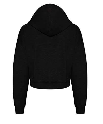 Sweat à capuche court zippé COOZO veste femme contre le froid