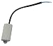 Produktbild Aerzetix: Permanenter Arbeitskondensator für Motor 10F 450V vorverdrahtet Ø35x65mm ± 10% 10000h C18743