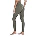 KOUZHAOA Leggings da yoga da donna, elasticizzati, per yoga, fitness, corsa, palestra, sport, a tutta lunghezza, pantaloni da yoga a vita alta, a prova di squat, elasticizzati e morbidi, A-verde, XL
