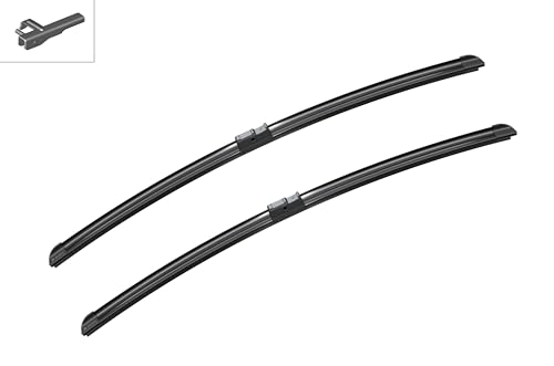 Image of Bosch Automotive Aerotwin 3397118948 Original Equipment Replacement Wiper Blade - 26 inch /26 inch (Set of 2) Side Lock 22mm | Driver and Passenger Side Original Equipment Replacement Blades