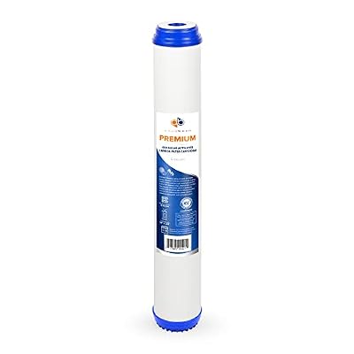 Aquaboon Premium 5 Micron 20 x 2.5 Granular Activated Carbon Filter Cartridge GAC Water Filter Replacement Compatible with UDF-20, SDP-2520, 1-Pack