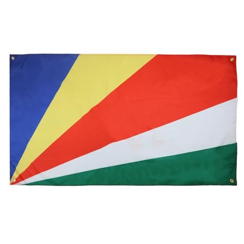 AZ FLAG Bandera Seychelles 150x90 cm con 4 ojales, bandera de Seychellois para balcón o pared