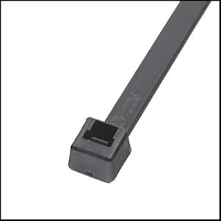 7 in. Ultra Violet Black Cable Tie - 40 lbs - Pack of 100