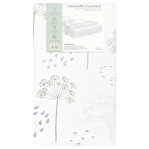 Dream On Me Wildflower 2-in-1 Crib Mattress