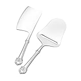 Wallace 2 Piece Napoleon Bee Stainless Steel Cheese Set, Silver