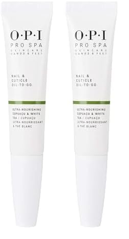 OPI Pro Spa Aceite Tratamiento Cutículas y uñas Fórmula ultranutritiva y de rápida absorción 7.5 ml (Paquete de 2)