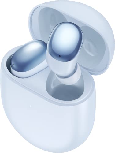 Redmi Buds 4 - Auriculares inalámbricos con cancelación activa de ruido de hasta 35 dB, hasta 6 horas de autonomía y 30 horas con el estuche de carga, color azul (Versión ES + 3 años de garantía)