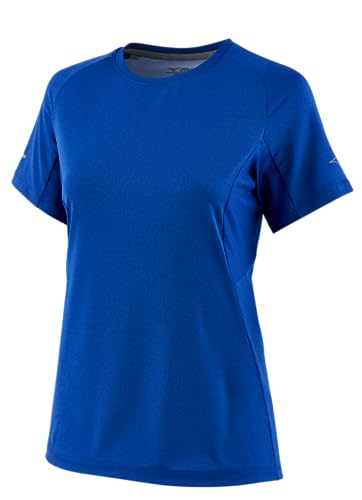 Mizuno Manches Courtes pour Femme pour running en plein air et fitness