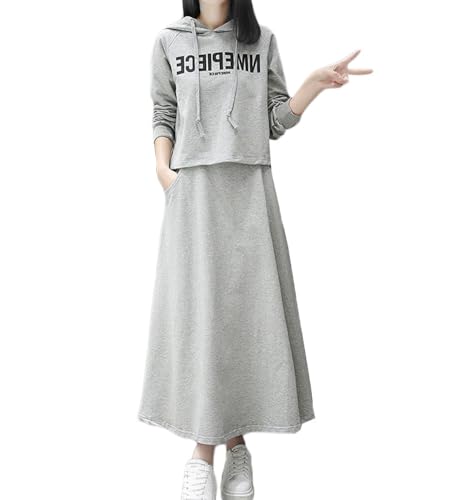 [Celetree] スカートセット セットアップ 上下セット レディース ルームウェア 部屋着 スウェット 長袖 スカート カジュアル 楽ちん ゆったり 春 秋