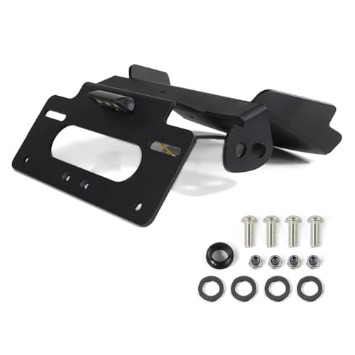 POLOFZFGKZ Für Harley-Davidson Pan America 1250 1250 Special Modelljahr 2021 2022 2023 2024 Motorrad-Kennzeichenhalter Heckfender-Entferner Motorrad Kennzeichenhalter(Without Reflector)