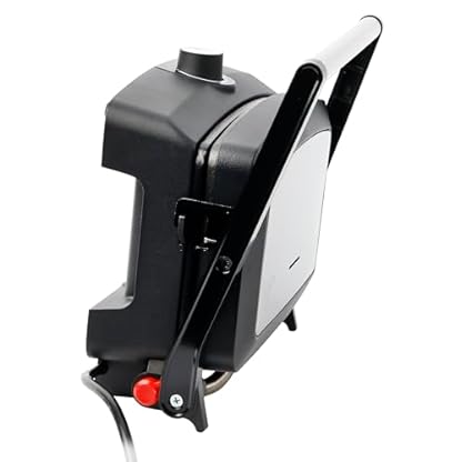 EMERIO Kontaktgrill Panini Grill Sandwichmaker Tischgrill | Grillfläche 23x14,5cm | antihaftbeschichtet | 750W | fettarm grillen | 180° Öffnung | einstellbarer Thermostat | Edelstahl | CG-130861 – Bild 4
