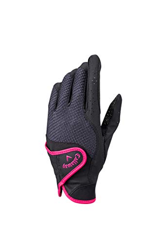 キャロウェイ ゴルフグローブ HYPER GRIP レディス 両手用 19cm 2021年モデル ブラック 5321179