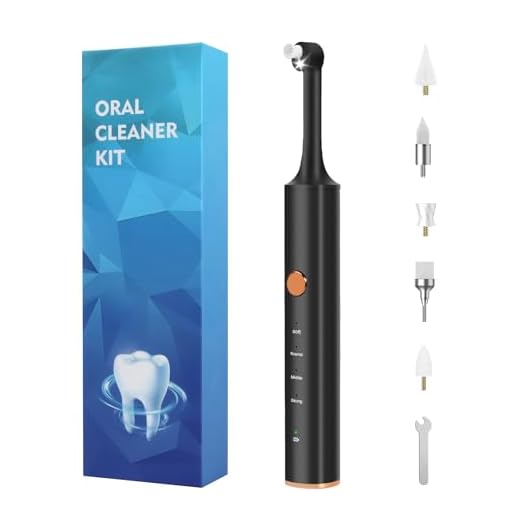 Kit Blanqueamiento Dientes, Pulidor eléctrico de dientes, Para Limpiar y Blanquear los Dientes, Blanqueador Dientes Reduce la Placa, quita sarro dental, Abrillanta Después de la Limpieza, Negro