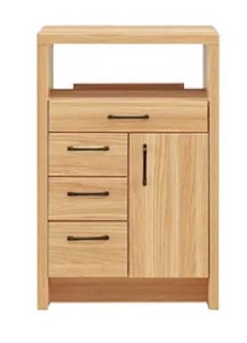 Amazon｜電話台 ファックス台 完成品 約幅60cm ロータイプ 収納