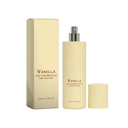 Vanilla Ocean Fragrance Spray Natural Vanilla & Ocean Scent Long-Lasting Fresh Fragrance Lightweight & Non-Sticky Portable Body & Room Spray