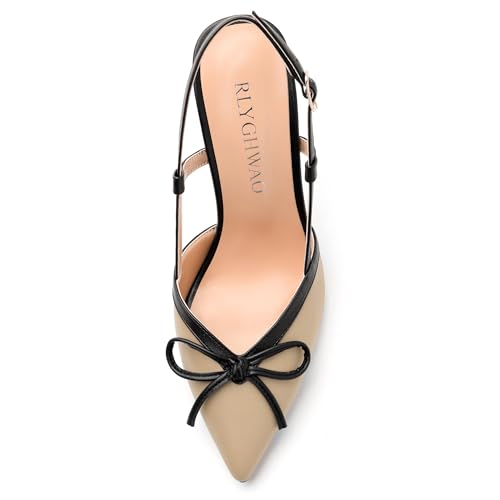 Womens Slingback Closed Pointed Toe High Heels Fashion Adjust Buckle Heeled Sandal Party Dating Wedding Dress Shoes3