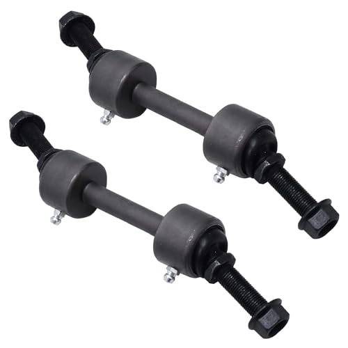 Image of Detroit Axle - 8pc End Kit for Ford 2007-2019 Expedition Lincoln Expedition, 2 Front Upper Control Arms with Ball Joint 2 Front Outer Tie Rods 4 Front Rear Sway Bars Replacement
