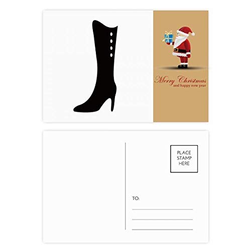 Cartes postales Santa Claus Noir pour sublimer vos vœux de Noël au coin du feu